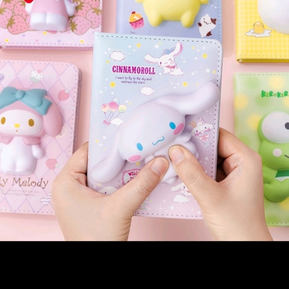 Kawaii Sanrio Cinnamon Roll 3D Stress Relief Notebook - Picture 2 of 5